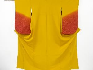 のり散らし模様二尺袖着物